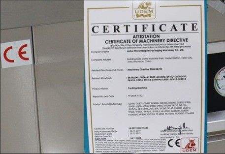 Μηχανή συσκευασίας υδρατμών βιομηχανικών τροφίμων διπλής αίθουσας με ισχύ αντλίας υδρατμών 1,5 kW