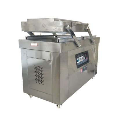 110V/220V DZ-400/2S Αυτοματοποιημένη μηχανή συσκευασίας ρυζιού διπλής αίθουσας κενού