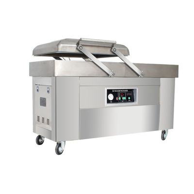110V/220V DZ-400/2S Αυτοματοποιημένη μηχανή συσκευασίας ρυζιού διπλής αίθουσας κενού