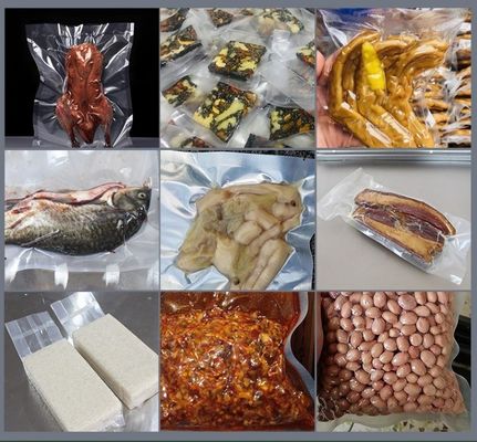 Μονάχαμινος ημιαυτόματος βιομηχανικός σφραγιστής με κενό τροφίμων για φρούτα και λαχανικά