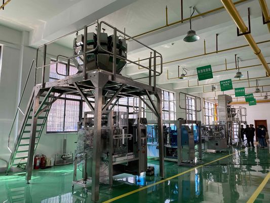 500g έτοιμες τσάντες όρθια τσάντα γεμίζοντας σφραγίδα συσκευαστή συσκευασίας για μεικτή βρώμη