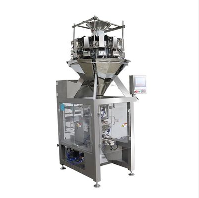 Συμπλήρωση Αυτοκινητό ζύγιση 100g Snack Candy Vertical Packing Machine Pouch Ζύγιση συσκευασίας ολοκληρωμένη μηχανή