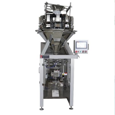 Συμπλήρωση Αυτοκινητό ζύγιση 100g Snack Candy Vertical Packing Machine Pouch Ζύγιση συσκευασίας ολοκληρωμένη μηχανή