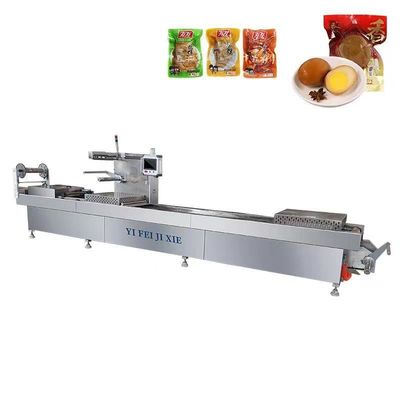 1800 KG Χρονολόγια Μηχανή θερμομόρφωσης για το κρέας ψαριών Δίσκοι MAP λουκάνικα Vacuum Packer