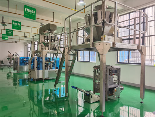 Πολλαπλές ζυγίσεις Τσιπς καρύδια Καφέ κόκκοι Βεντάλια συσκευασία για κόκκους