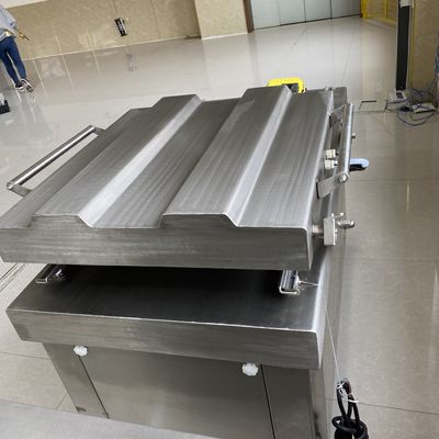 Εύκολη στη λειτουργία ημιαυτόματη διττή μηχανή κενού για μικρές συσκευασίες