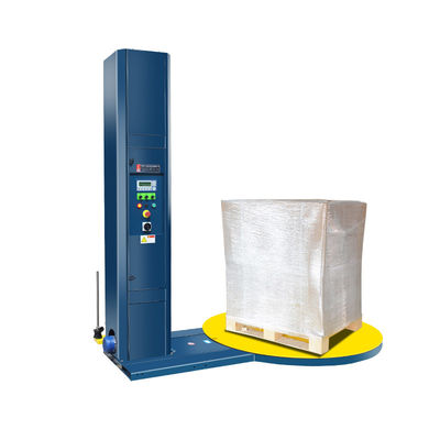 Αυτόματη συσκευή τυλίγματος ταινίας τέντωσης με υψηλή ταχύτητα και αναλογία τέντωσης 100%-250%