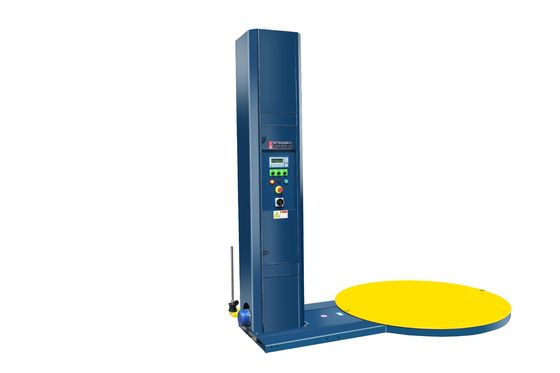 1P Voltage Palet Wrapper Πλήρως αυτόματη συσκευή τυλίγματος παλέτας για παλέτες