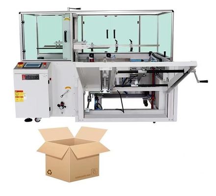 220V/50HZ τάση Πλήρως αυτόματη μηχανή στήριξης και σφράγισης για συσκευασία