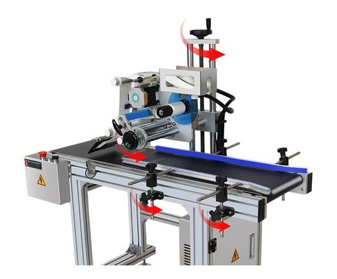 Μεγάλο τετραγωνικό κουτί κουτιών τροφίμων κόλλημα και κλείσιμο ταινία συσκευασίας σφραγίσματος Ετικέτες μηχανή 180W