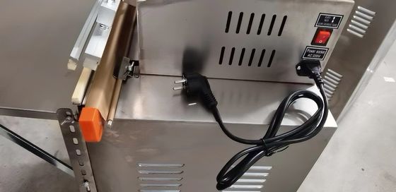 Ηλεκτρικός σφραγιστής κενού για εμπορική συσκευασία 1070*460*1020mm τύπου ταινίας