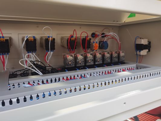 Βιομηχανικό αυτόματο συσκευαστήριο συρρίκνωσης θερμότητας για τη διαδικασία σφράγισης μπουκαλιών σαμπουάν