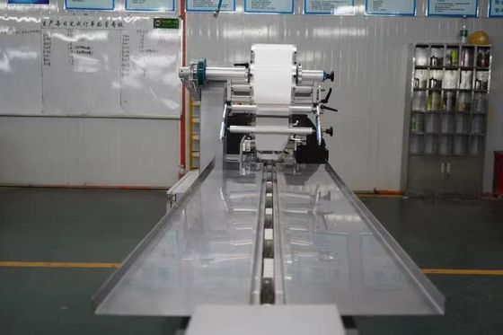 Μηχανή συσκευασίας 220V Flowpack για παγωτό Lolly Popsicle σοκολάτα γλυκά μπισκότα