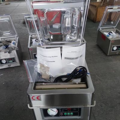 Τραπεζική συσκευασία DZ260 Ημιαυτόματη συσκευασία υπό κενό για τη διατήρηση τροφίμων και αυγών