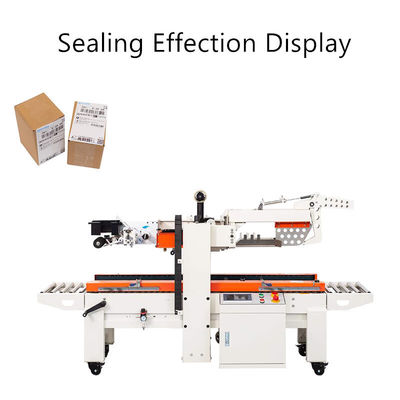 Εργασιακό τραπέζι 600-700mm Flap Folding Carton Sealing Machine με ταχύτητα σφράγισης 28m/min