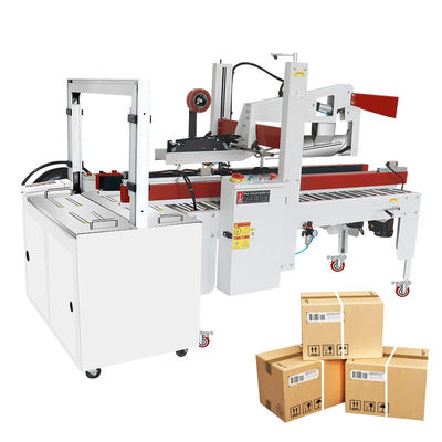 Καρτόνι Κουτί Σφραγίζοντας Strapping συσκευασία Μηχανή Εφαρμόστε Καρτόνι ύψος 150-500mm 106 KG