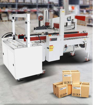 Καρτόνι Κουτί Σφραγίζοντας Strapping συσκευασία Μηχανή Εφαρμόστε Καρτόνι ύψος 150-500mm 106 KG