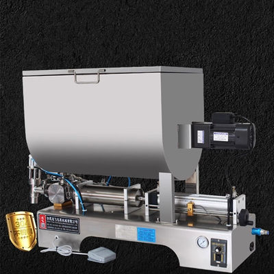 1100*480*800 mm Οριζόντια αντηλιακή μηχανή πλήρωσης για σάλτσα από ανοξείδωτο χάλυβα 304