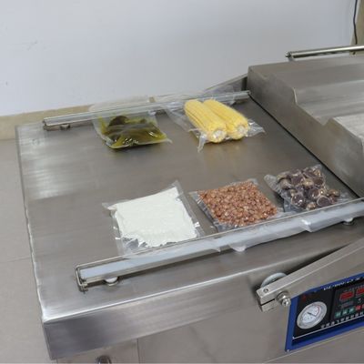 Ηλεκτρικός σφραγιστής κενού για διπλό θάλαμο ρυζιού Αυτοματοποιημένη διατήρηση τροφίμων
