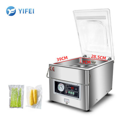 Υψηλά ημιαυτόματη εμπορική συσκευή συσκευασίας με κενό σφραγίσματος γραφείου για το κρέας ρυζιού