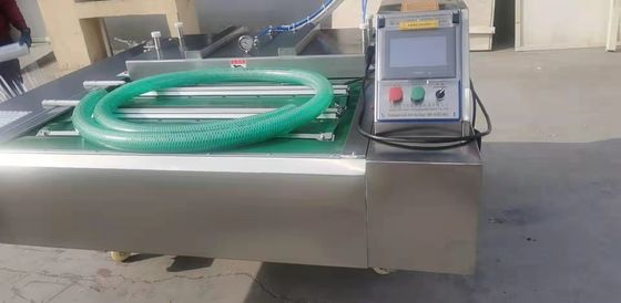 Βιομηχανική αυτόματη συνεχής κυλίνδρια συσκευή σφράγισης κενού για συσκευασία πλαστικών σακουλών
