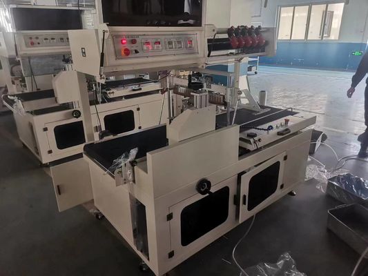 Αυτόματη μηχανή συσκευασίας με θερμική συρρίκνωση με πλευρική σφράγιση Ιδανική για μεγαλύτερη συσκευασία αντικειμένων