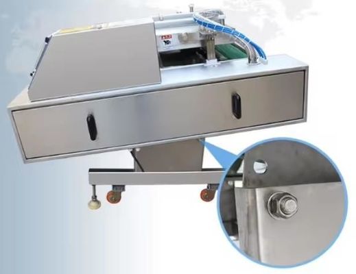 Μακρότητα σφράγισης 1000mm YF-1000S Μεταγωγική ζώνη Μηχανή συσκευασίας κενού για κρέας φρούτων