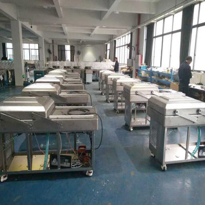 DZ-500/2S Αυτοματοποιημένος σφραγιστής κενού διπλής επίπεδης αίθουσας για εμπορική συσκευασία κενού