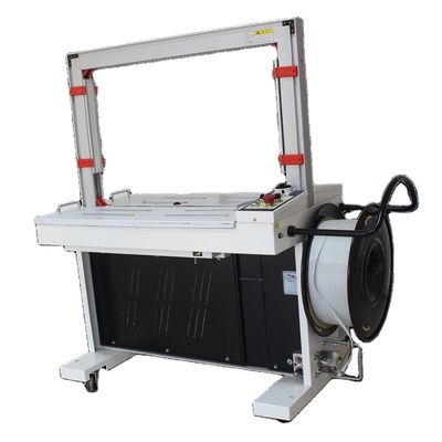 80Kg Max Loading Πλήρως αυτόματο High Table PP Strap Bundling Baler Strapping Machine