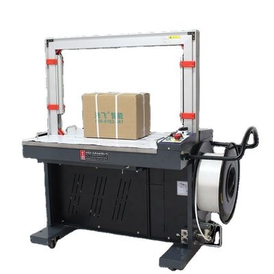 80Kg Max Loading Πλήρως αυτόματο High Table PP Strap Bundling Baler Strapping Machine