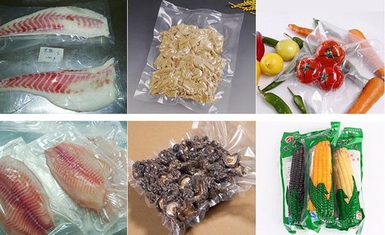 Μηχανή συσκευασίας και σφράγισης τροφίμων με ατσάλι 201 Διπλό θάλαμο σφραγίδα κενού