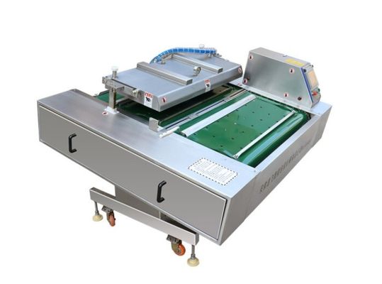 Μηχανή συσκευασίας τροφίμων με 1125x440x100mm Μέγεθος θαλάμου και μήκος σφράγισης 1000mm