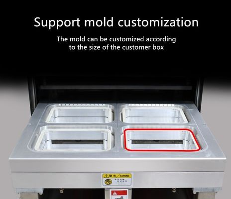 YFT-1 Μηχανή συσκευασίας κενού τροποποιημένης ατμόσφαιρας Μηχανή σφράγισης δίσκου με γέμιση αερίου