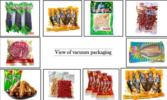 Διπλό θάλαμο σφραγιστή κενού για ζωοτροφές Σοκολάτα Αγκάθια Τέντερλοιν αρνί ψωμί