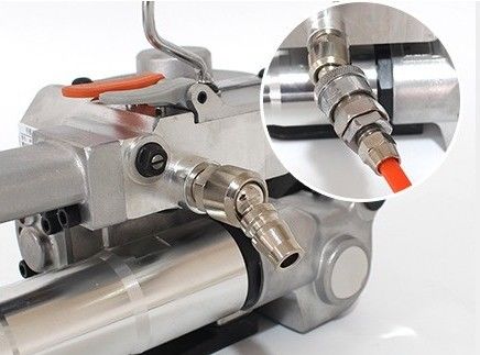 Εφαρμόστε το Strap PP PET 13-25mm A19 Pneumatic Banding Strapping Machine για το χειροκίνητο Strapping
