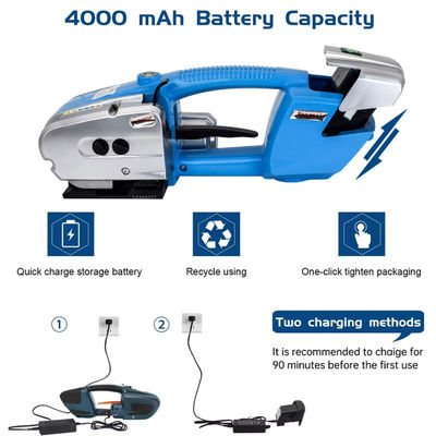 JD13/16 Ηλεκτρική μηχανή για την κατασκευή ταινιών από πλαστικό PET PP με ηλεκτρικό εργαλείο