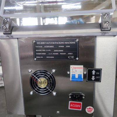 250W ημιαυτόματη συσκευασία κενού για βοδινό κρέας και λαχανικά