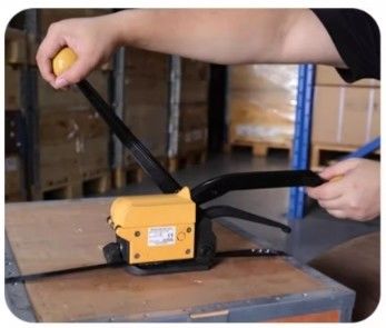 13-19mm Box Strapping με χειροκίνητα εργαλεία Strapping Steel A333 και πλάτος λωρίδας 0,4-0,8mm