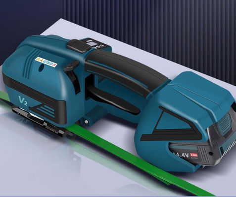 400-3200N Τραβήξτε φορητό PET Strap χειροκίνητο Strapping Machine με 14.4V 4A 57,6Wh μπαταρία