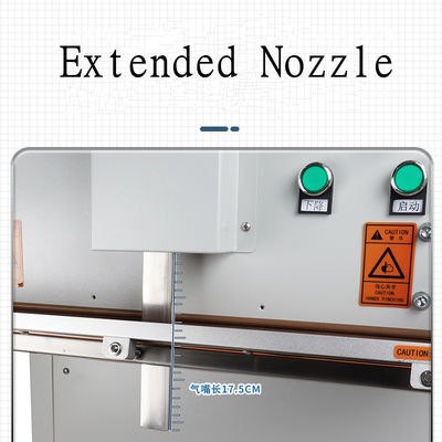 Μηχανή συσκευασίας με κενό κάθετη βαρύτητας 700 mm με ακροφύσιο