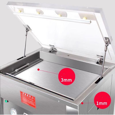 Μηχανή συσκευασίας κενού Ριζιού με κενό σχήμα από τούβλο Μέγεθος μηχανής 84*69*94mm