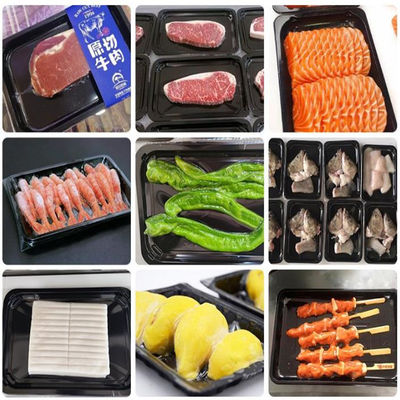 Προηγμένη συσκευή συσκευασίας δέρματος με κενό τροφίμων με τάση 220V/50HZ και μέγεθος θαλάμου 710*510*90mm