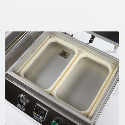 Τροφίμων και Ποτών Γραφείο Αυτοματοποιημένη συσκευασία δέρματος με κενό Μέγιστη διάμετρος ταινίας 180 mm