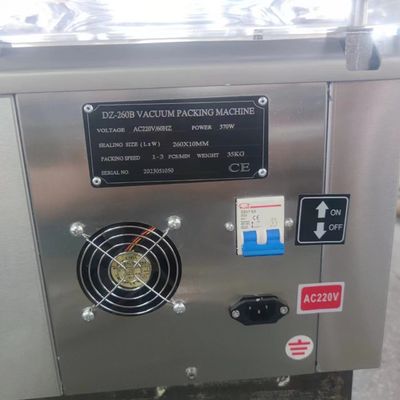 Πλαστική συσκευασία Μία αίθουσα Σφραγίδα κενού για τυρί Στερεά ψάρια Κίμτσι Τσάι Καφέ