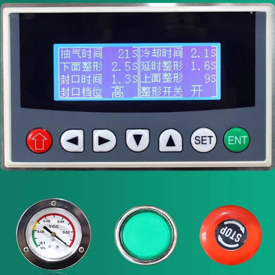 800W ισχύς σφράγισης Vakuum πακεταρισμένο ρύζι αυτόματο σχήμα τούβλο Vakuum συσκευασία μηχανή για το ρύζι