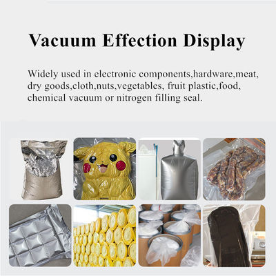 150kg υγρά-αραίος συσκευή σφράγισης τροφίμων με αντλία αέρα για φουσκωτή σφράγιση σε κάθετη συσκευασία