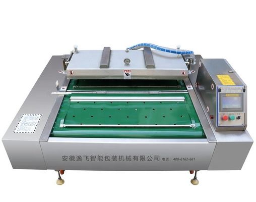 Μέγιστο μέγεθος συσκευασίας 1000*420*9mm αυτόματη συσκευή σφράγισης υπό κενό για κρέας, ψάρι, κοτόπουλο