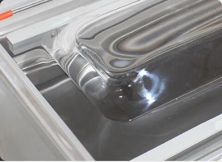900W κινητήρας ισχύος ημιαυτόματος σφραγιστής κενού για κρέας κοτόπουλο θαλασσινά ψάρια ρύζι