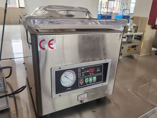 Δύναμη κινητήρα 370W DZ-260B Σφραγιστήρα κενού για βολική συσκευασία χαρτιού σε εμπορικά