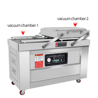 Προχωρημένο 2Pcs Δωμάτιο NO. Δύο Δωμάτιο Vacuum Sealer Μηχανή για Snack Φρούτα λαχανικά